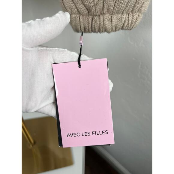 NWT AVEC LES FILLES Cable Knit Cropped Puffer Jacket (Womens: XL) - Picture 5 of 16